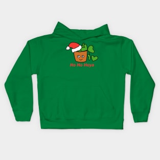 Ho Ho Hoya plant design Kids Hoodie